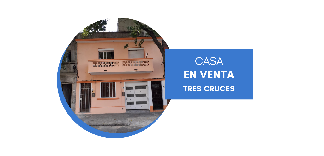 Venta Casa, dos dormitorios, Tres Cruces